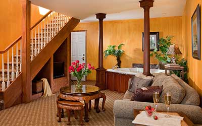 Out of Africa Suite at Hideaway Country Inn of Bucyrus Ohio